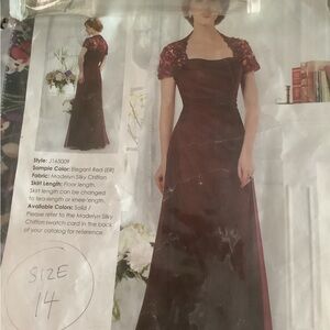 Jade Womans Formal gown